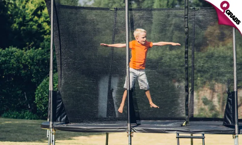 Plum Space Zone Trampoline!